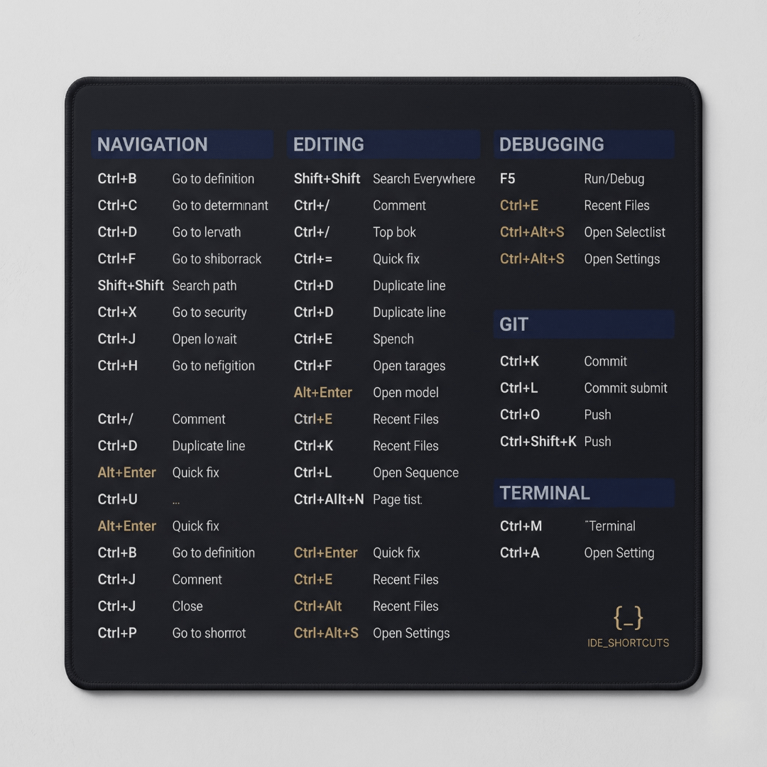 Coding Mouse Pad